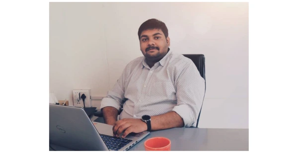 Digitace founder Vinit Vaibhav Roy
