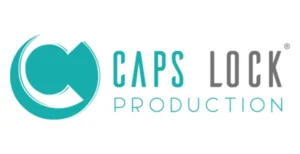 Caps Lock Production Logo