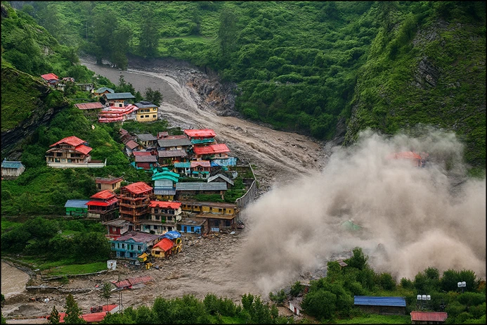 Uttarkashi Cloudburst 2025

