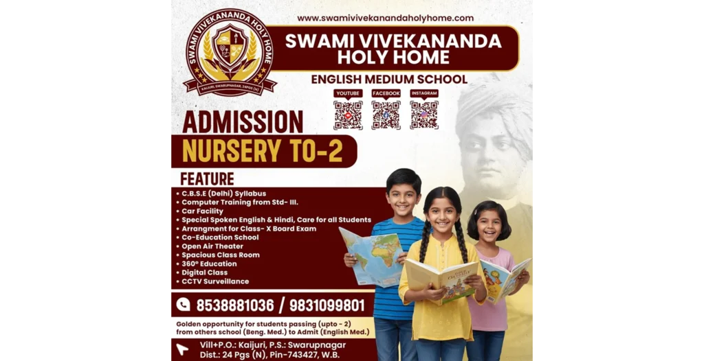 Swami Vivekananda Holy Home Mr. Sukanta Paul